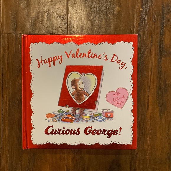 2 Curious George Books 1 Extra Large Lap Board Book & 1 Hardcover Book - Picture 5 of 6